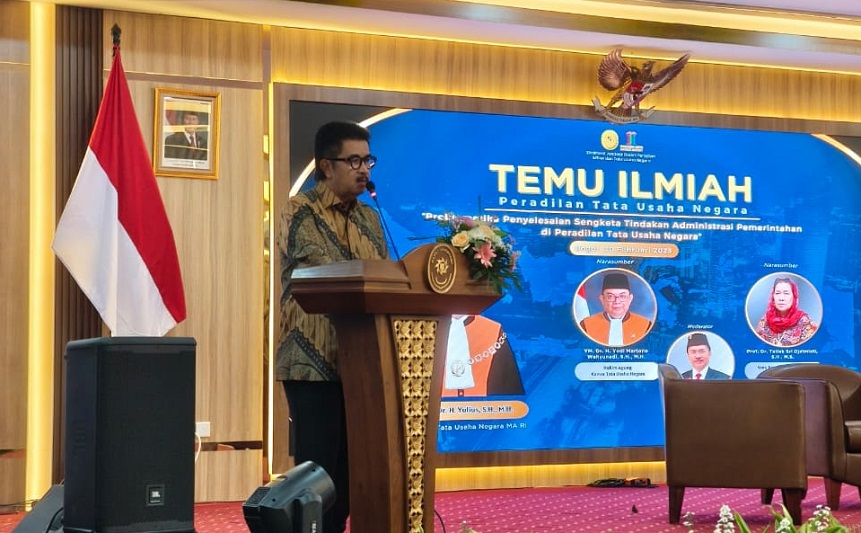 Temu Ilmiah PTUN se-Indonesia: Bahas Problematika Penyelesaian Sengketa Tindakan di PTUN