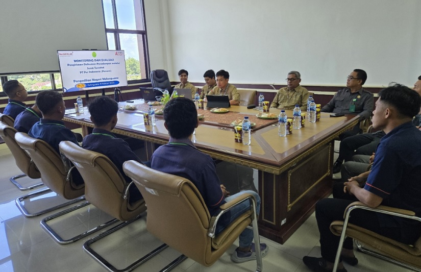 PN Melonguane, melakukan mengundang Kantor Cabang dan seluruh Kantor Cabang Pembantu PT Pos Indonesia di wilayah hukum PN Melonguane.
pada Rabu, 19 Februari 2025 di PN Melonguane. Foto dokumentasi PN Melonguane