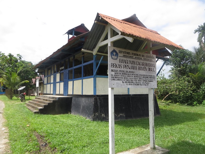 Cagar budaya penjara Boven Digoel di Provinsi Papua Selatan, Kabupaten Boven Digoel. Foto budaya-data.kemdikbud.go.id