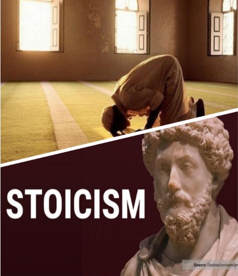Ilustrasi Islam dan stoikisme. Foto istimewa