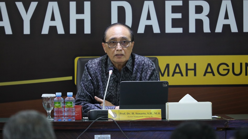 Ketua MA Prof. Dr. H. Sunarto, S.H., M.H. Foto Humas MA