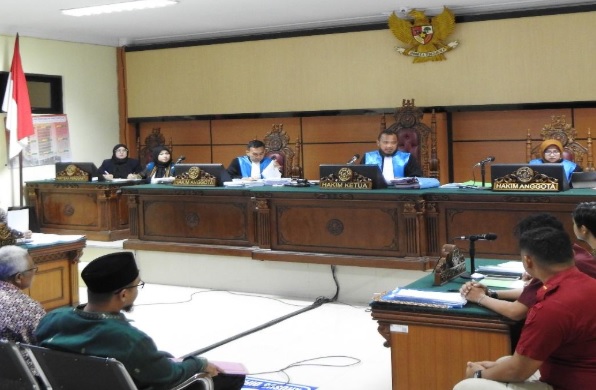 PTUN Padang gelar sidang keliling di PN Sawahlunto selama dua hari yaitu, dari Kamis (22/5/2025) sampai dengan Jumat (23/5/2025).Foto dokumentasi PN Sawahlunto