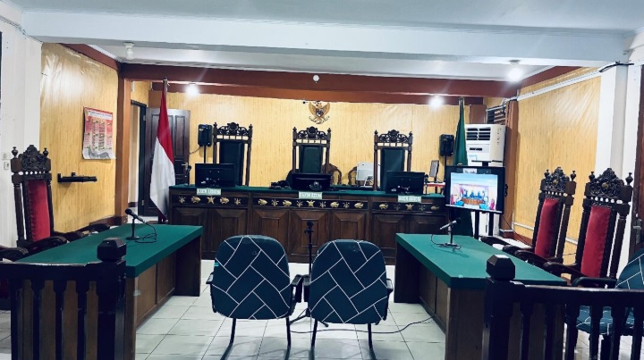 Ilustrasi ruang persidangan. Foto dokumentasi PN Tual.