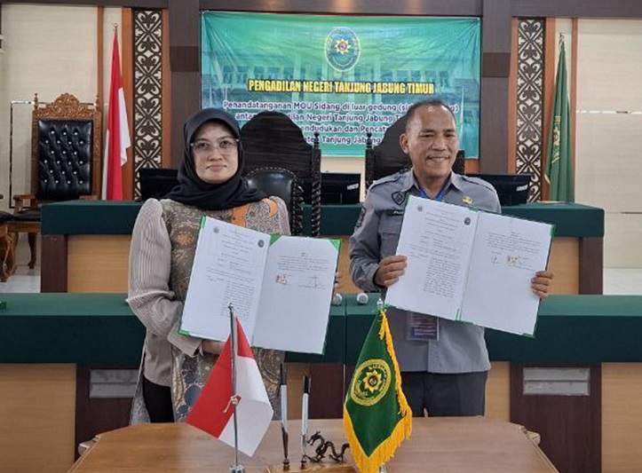 Pengadilan Negeri Tanjung Jabung Timur Jalin Kerja Sama dengan Beberapa Instansi