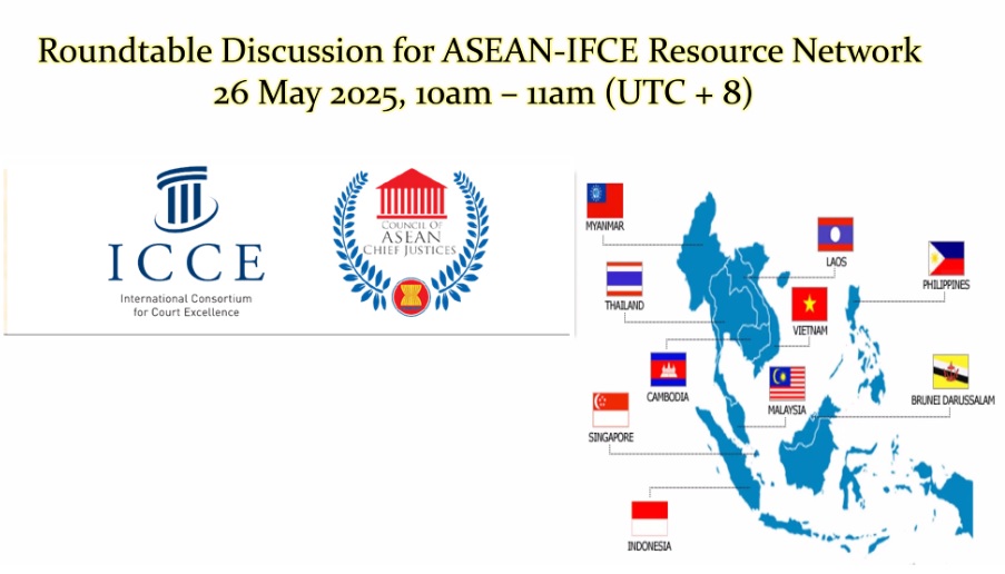 Tangkapan Layar dari Kegiatan 12th ASEAN-IFCE Resource Network Roundtable secara daring pada Senin (26/5/2025. Foto dokumentasi pribadi
