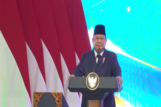 Presiden Prabowo menjelaskan soal rencana kenaikan gaji hakim secara signifikan hingga 280%. Foto YouTube MA.