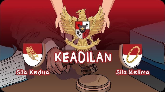 Ilustrasi Keadilan Pancasila. Foto YouTube Beneran Indonesia