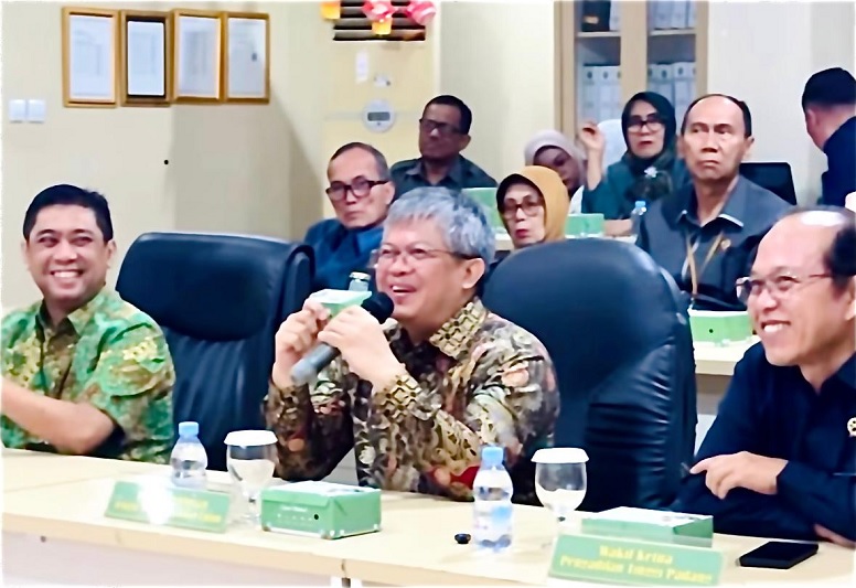 Sosialisasi Badilum Learning Center (BLC) di Ruang Command Center PT Padang pada Rabu (25/6/2025). Foto pribadi penulis