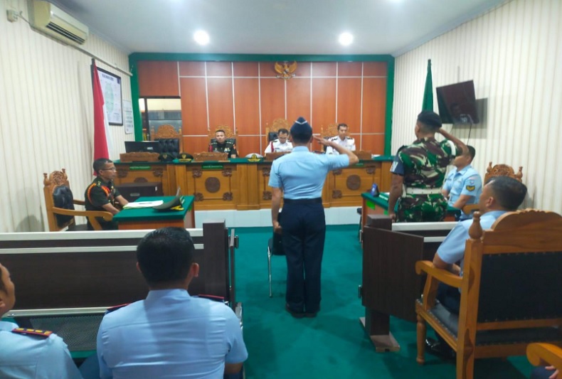 Sidang keliling Pengadilan Militer III-12 Surabaya dilaksanakan pada 23 sampai dengan 26 Juni 2025 di Pengadilan Agama Malang Kelas IA Kota Malang. Foto dokumentasi Pengadilan Militer III-12 Surabaya.