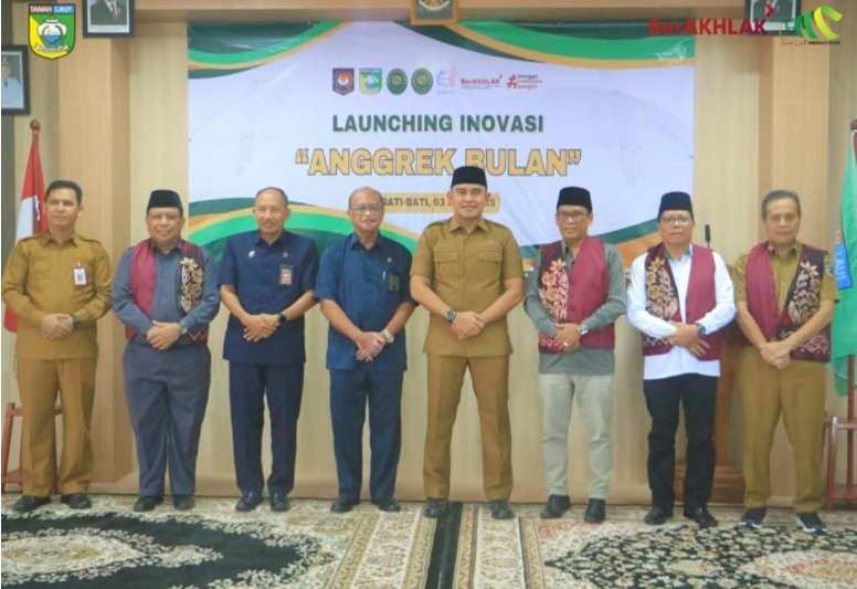 Inovasi layanan publik "Anggrek Bulan" resmi diluncurkan pada Selasa (3/6) di Aula Kantor Kecamatan Bati-Bati. Foto dokumentasi PN Pelaihari.