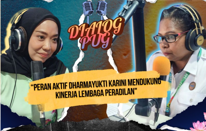 Ketua Dharmayukti Karini Cabang Kaimana Suryati Mahir. Foto dokumentasi Dharmayukti Karini Cabang Kaimana.