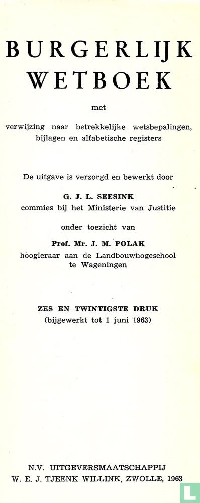 Burgerlijke Wetboek, Sejarah KUH Perdata Warisan Belanda di Indonesia