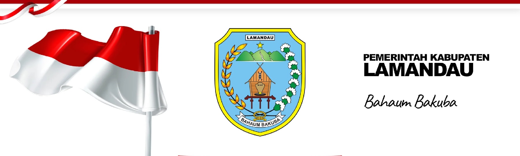 Ilustrasi konsep Bahaum Bakuba sebagai moto Kabupaten Lamandau. Foto matakalteng.com/
