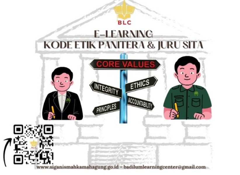 Aparatur Hukum Pengadilan Negeri Pulau Punjung mengikuti Kegiatan Bimbingan Teknis sejak 3 Juli hingga 10 Juli 2025 melalui platform digital Badilum Learning Center. Foto dokumentasi PN Pulau Punjung