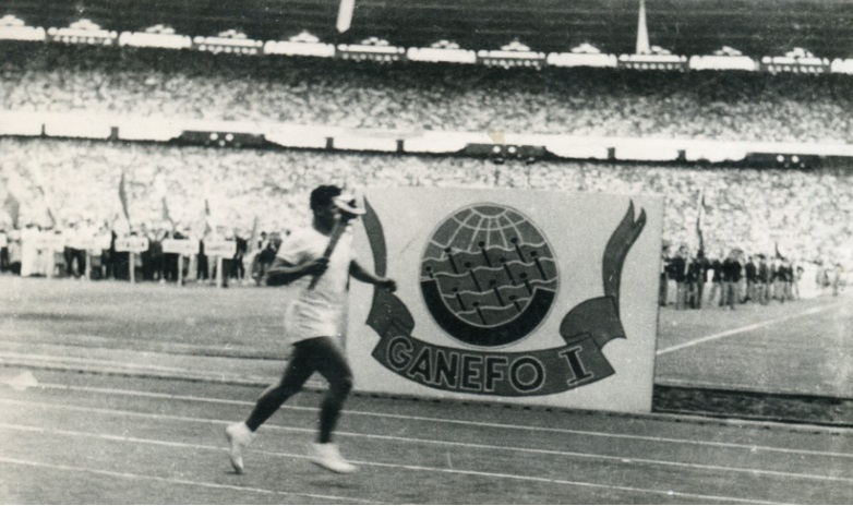 Pembukaan Ganefo I di Gelora Bung Karno, Jakarta. Dokumentasi museumkepresidenanri.id