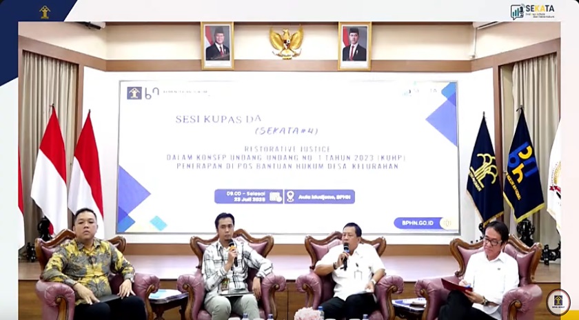 Restorative Justice di Pengadilan Bukan Berarti Menghentikan Perkara