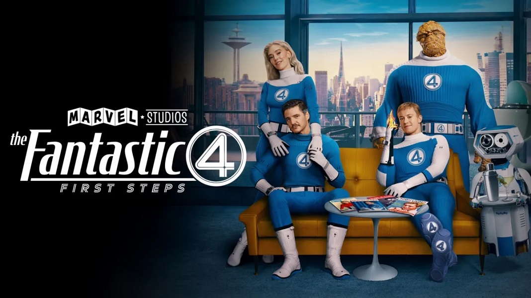Poster film Fantactic Fours: First Steps. Foto hotstar.com