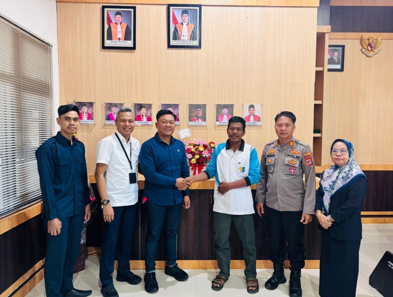 Pelaksanaan eksekusi PN Parigi berakhir damai. Foto dokumentasi PN Parigi
