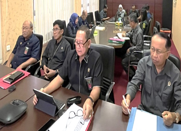 Pembinaan Teknis dan Administrasi Yudisial oleh PT Jawa Tengah kepada seluruh Pengadilan Negeri sewilayah Jawa Tengah. Foto dokumentasi PT Jawa Tengah