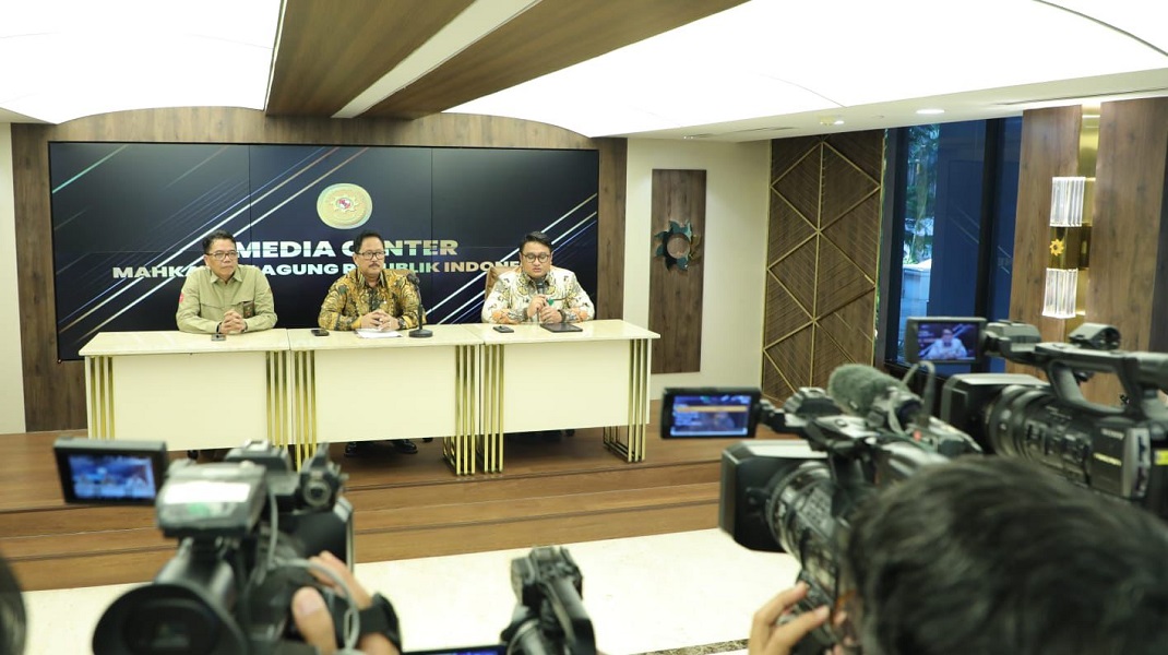 Juru Bicara MA Prof. Yanto, dalam konferensi pers pada Rabu, 6 Agustus 2025 di ruang  Media Center Mahkamah Agung, Jakarta. Foto dokumentasi humas MA