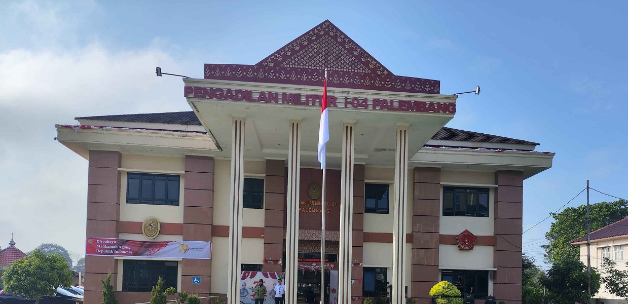 Gedung Pengadilan Militer Palembang. Foto pttun-palembang.go.id