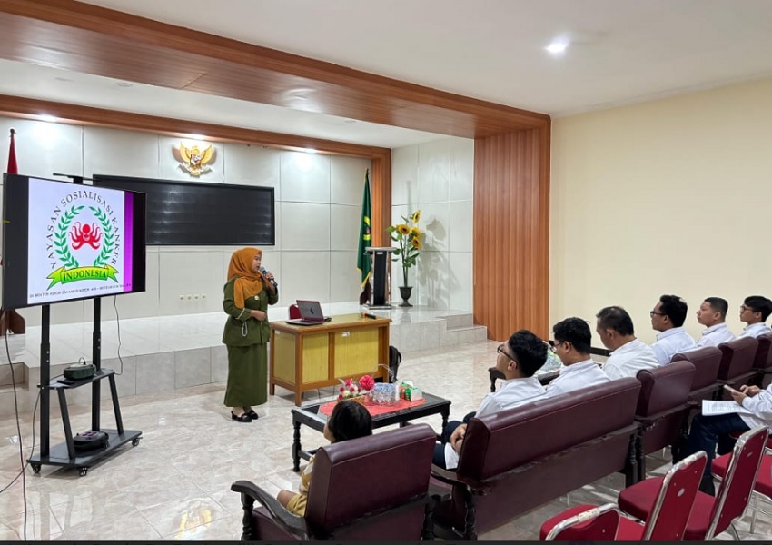 Pengadilan Negeri Serui Gelar Sosialisasi Kanker Bersama Yayasan Sosialisasi Kanker Indonesia