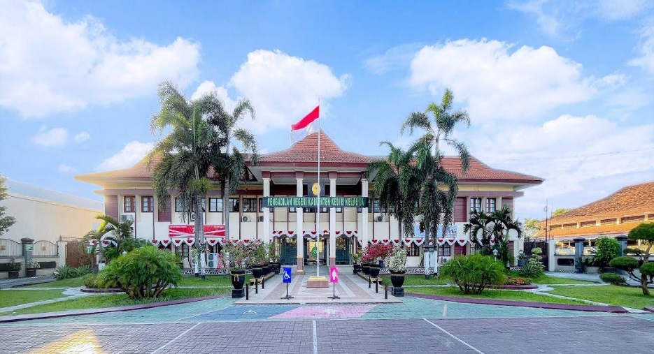 Gedung PN Kabupaten Kediri. Foto dokumentasi PN Kabupaten Kediri