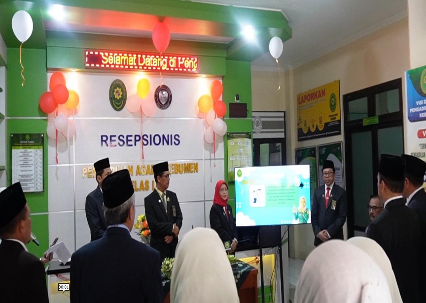 Suasana kegiatan launching inovasi Sephia Paper dan SiAndini di PA Kebumen. Foto : Dokumentasi PA Kebumen