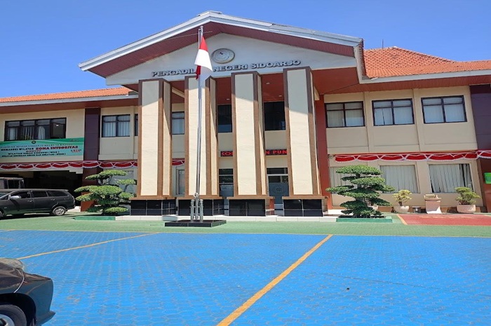 Gedung Pengadilan Negeri Sidoarjo. Foto : Istimewa