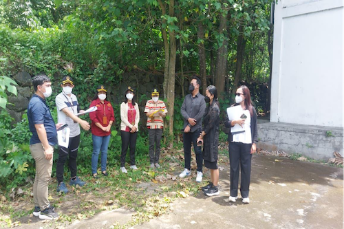 PN Bitung Laksanakan Permohonan Delegasi Pemeriksaan Setempat. Foto ; Dokumentasi PN Bitung