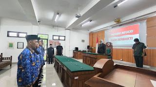 Pelantikan Pejabat Teknis dan PPPK PN Magetan. Foto : Dokumentasi PN Magetan