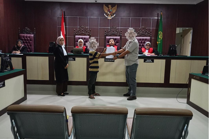 restorative justice di PN Meureudu, Aceh. Foto ; Humas PN Meureudu