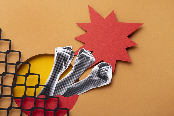 Ilustrasi anarkisme. Foto : Freepik.com