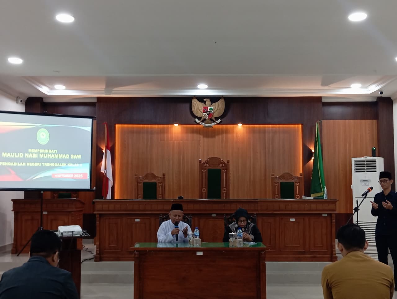 Pengajian yang digelar PN Trenggalek. Foto ; Dokumentasi PN Trenggalek