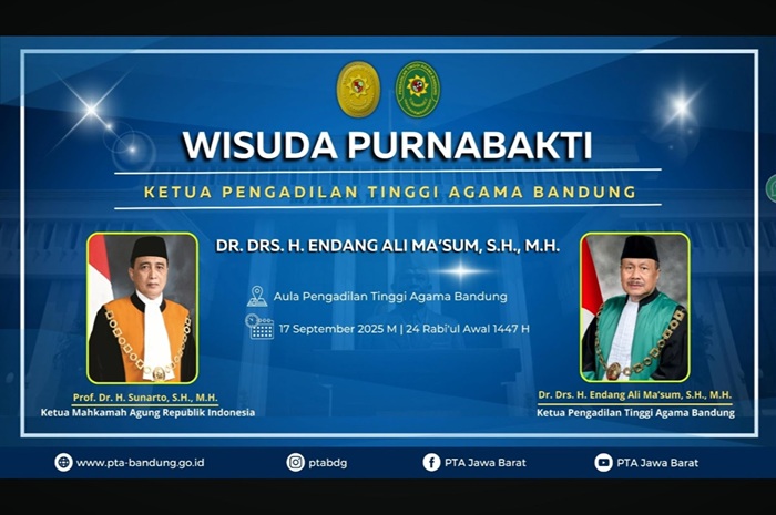 Wisuda Purnabakti KPTA Bandung. Dok. Youtube MA