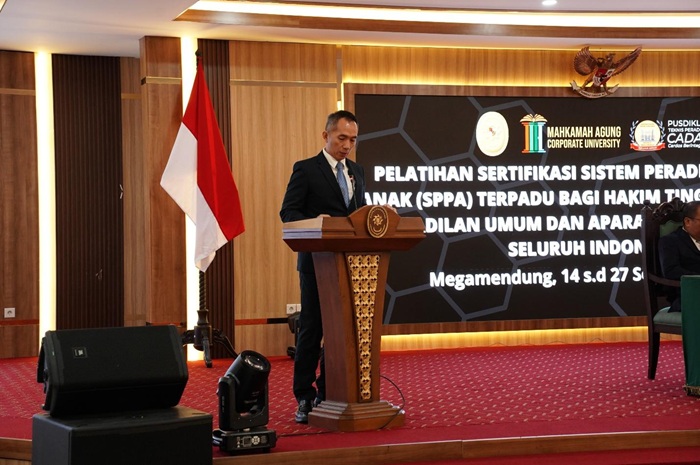 Kepala BSDK MA membuka pelatihan SPPA