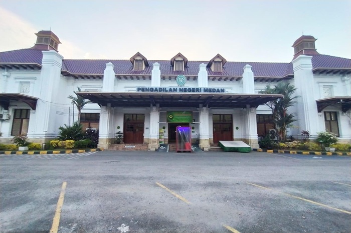Gedung PN Medan. Foto : PN Medan