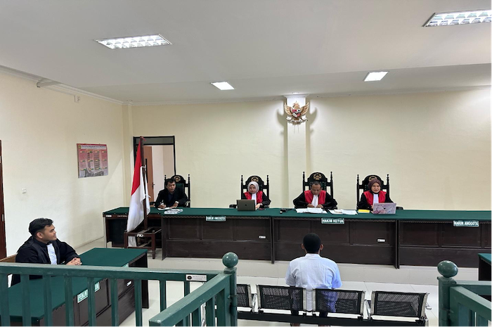 Persidangan di PN Jeneponto. Foto ; Dokumentasi PN Jeneponto