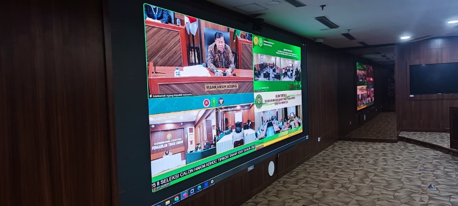Pelaksanaan seleksi calon Hakim Ad Hoc Tipikor. Foto : Dokumentasi Humas MA