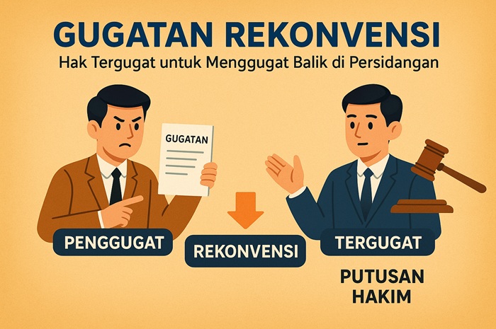 Ketika Tergugat Bisa Balik Menggugat, Memahami Gugatan Rekonvensi