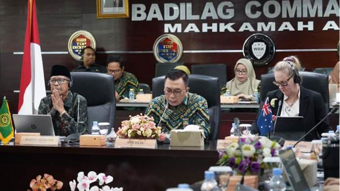 dialog Ditjen Badilag MA dengan FCFCOA. Foto : Dokumentasi Ditjen Badilag