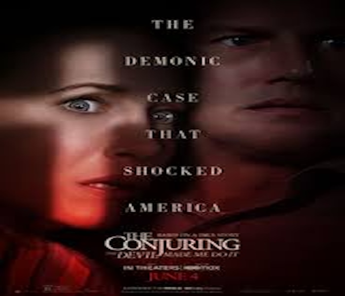 Poster film The Conjuring 3 yang terinspirasi dari kasus Connecticut v Johnson. Foto : Wikipedia