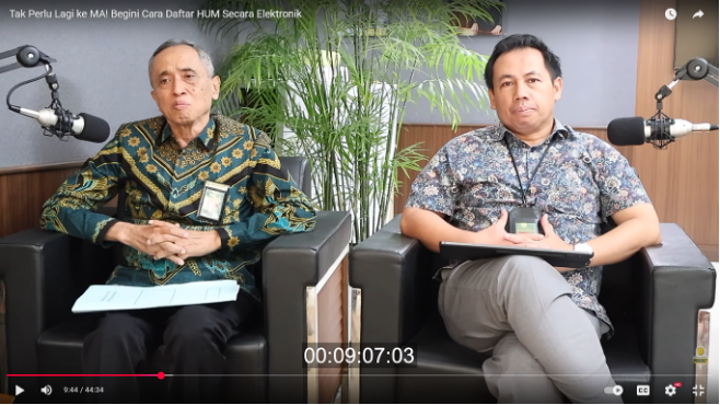 Tangkapan Layar Podcast MARI ke Monas yang membahas e-HUM