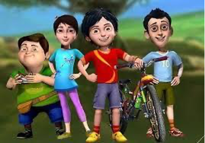 Film serial kartun Shiva. dok. Pinterest