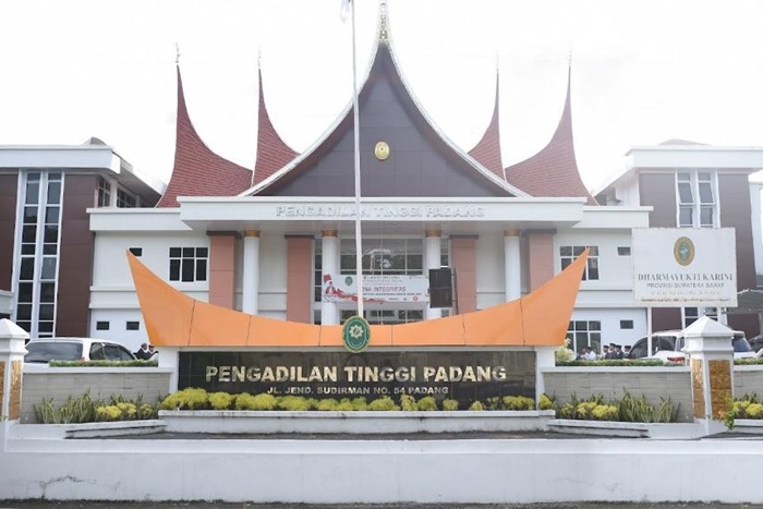 Gedung Pengadilan Tinggi Padang. Foto ; PT Padang