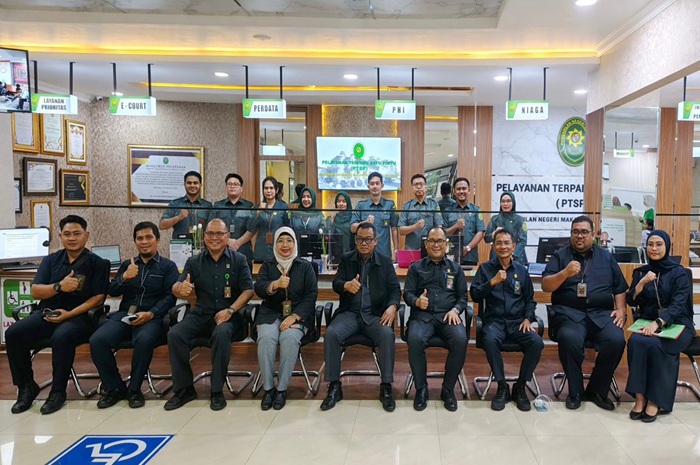 Kunjungan Sekretaris Mahkamah Agung ke PN Makassar. dok. PN Makassar