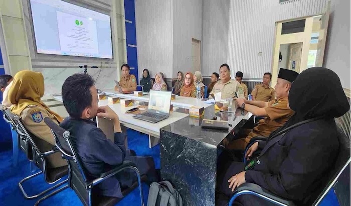 Rapat finalisasi E-MOSI CAPER. Foto ; Dokumentasi PA Lebong