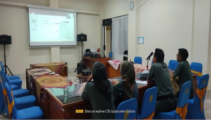 Orientasi PPPK MA yang digelar secara virtual. Foto ; PA Lebong
