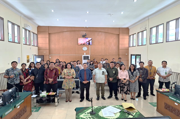 Pembinaan rohani di PN Stabat. Foto : Dokumentasi PN Stabat