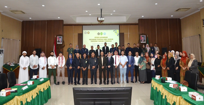 PT Jawa Tengah menerima kunjungan PDIH FH Unissula dan University of Jordan. Foto ; Dokumentasi PT Jawa Tengah